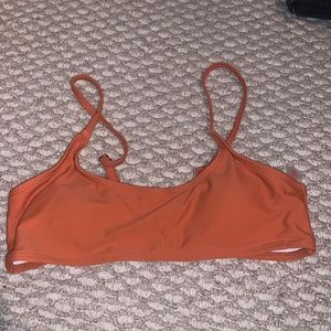 burnt sienna/orange swimsuit never worn!